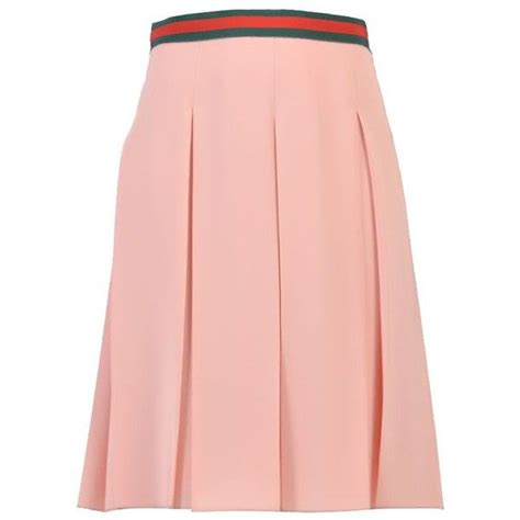 gucci pink pleated skirt|Gucci skirt denim.